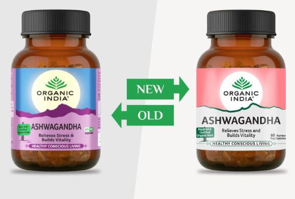 Organic India Ashwagandha Caps | Grocsy