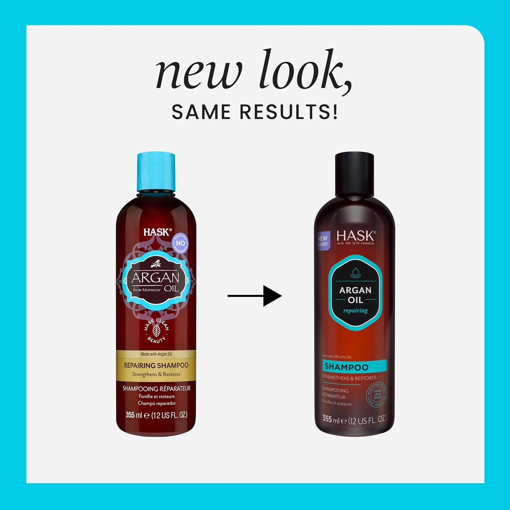 HASK Repairing Argan Oil Shampoo & Conditioner | Grocsy