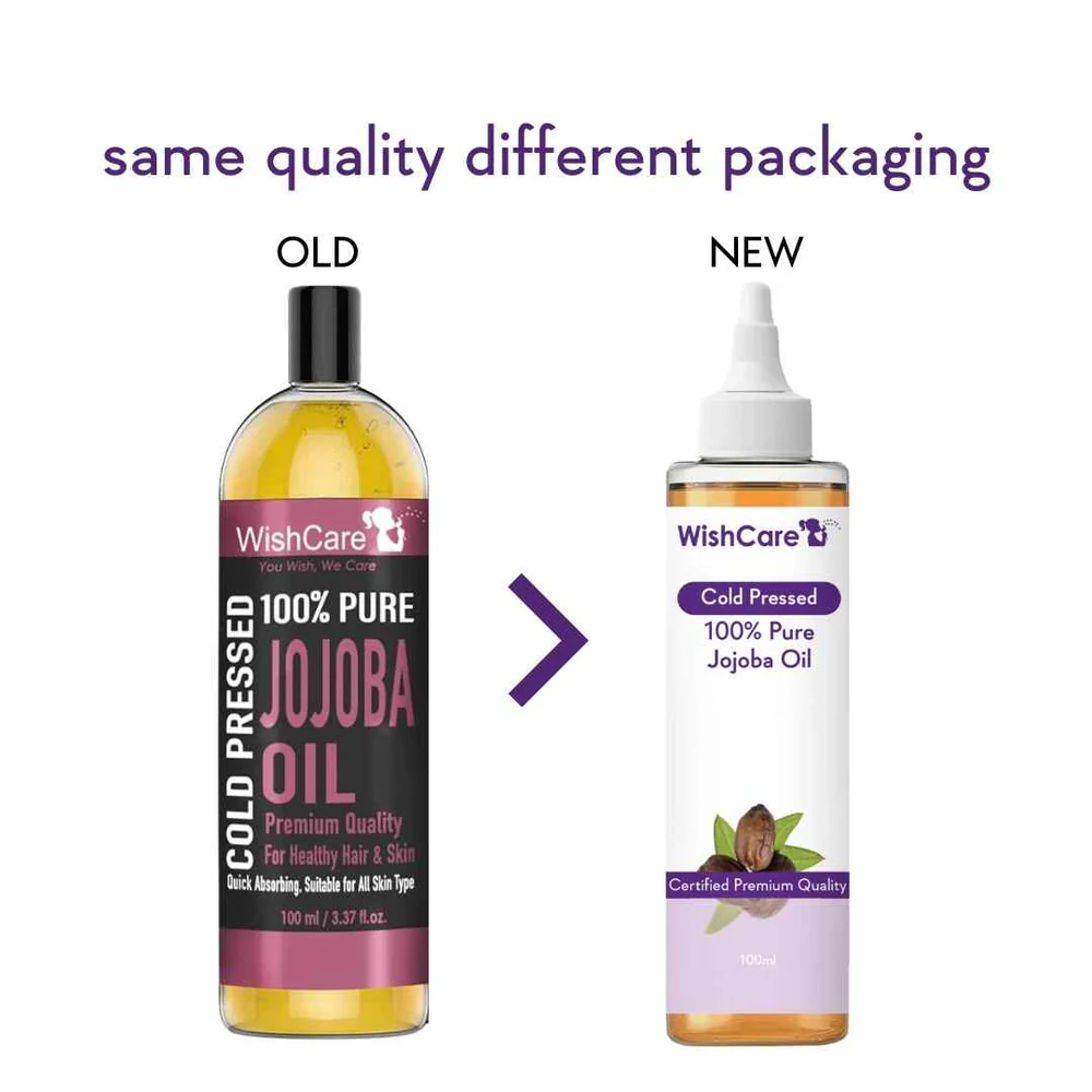 Wishcare 100% Pure Cold Pressed Jojoba Oil | Grocsy