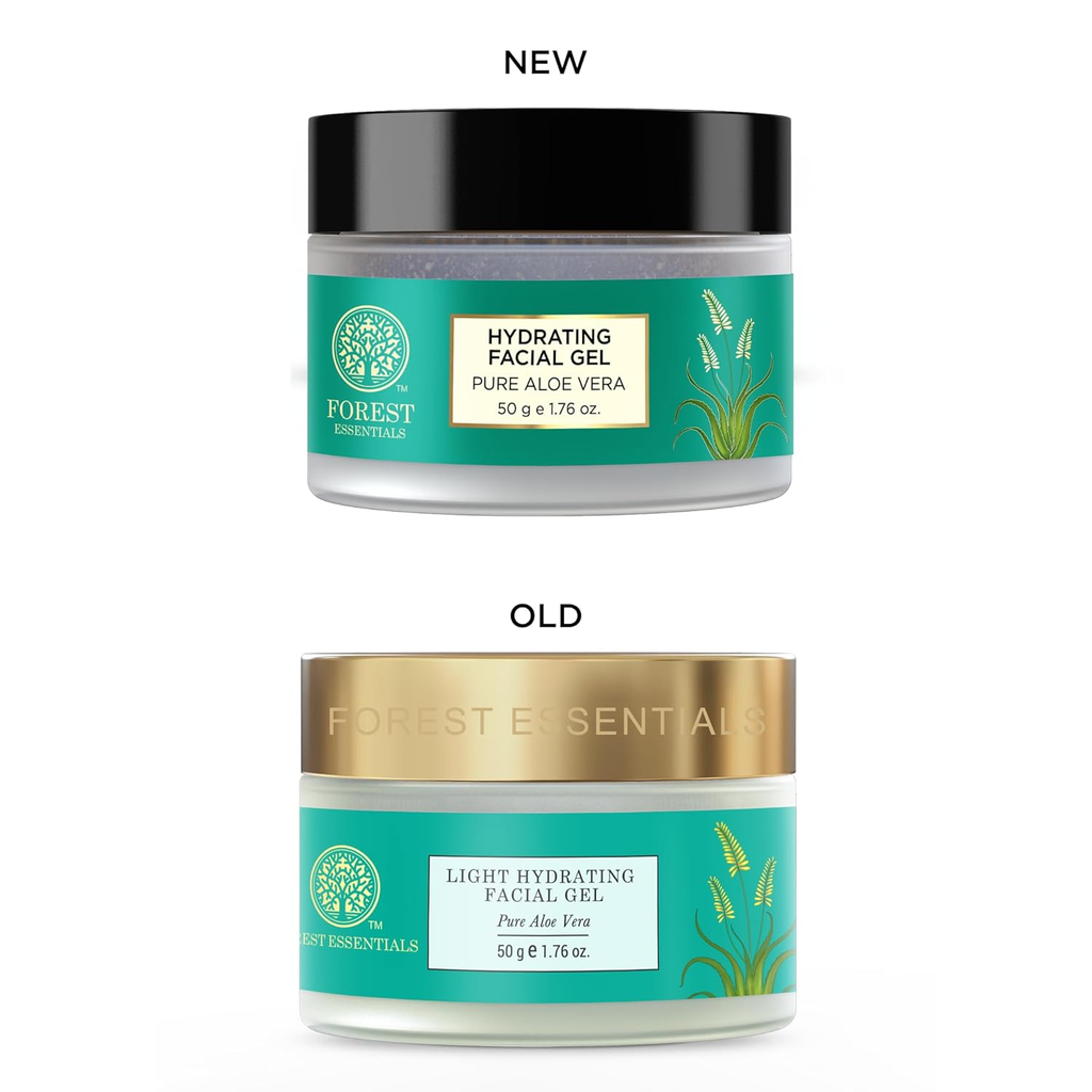 Forest Essentials Light Hydrating Moisturising Facial Gel Pure Aloe Vera | Grocsy