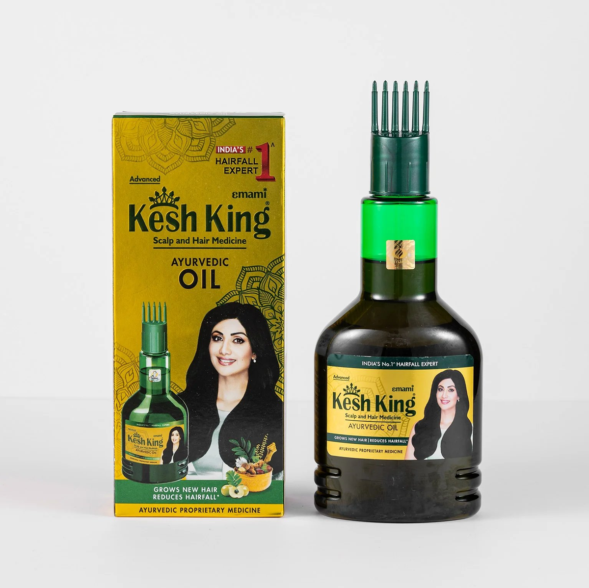 Kesh King Ayurvedic Scalp and Hair Medicinal Oil | Grocsy
