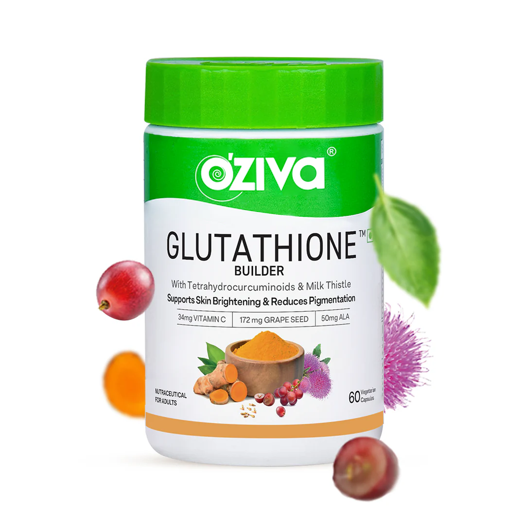 OZiva Glutathione Builder Capsules | Grocsy