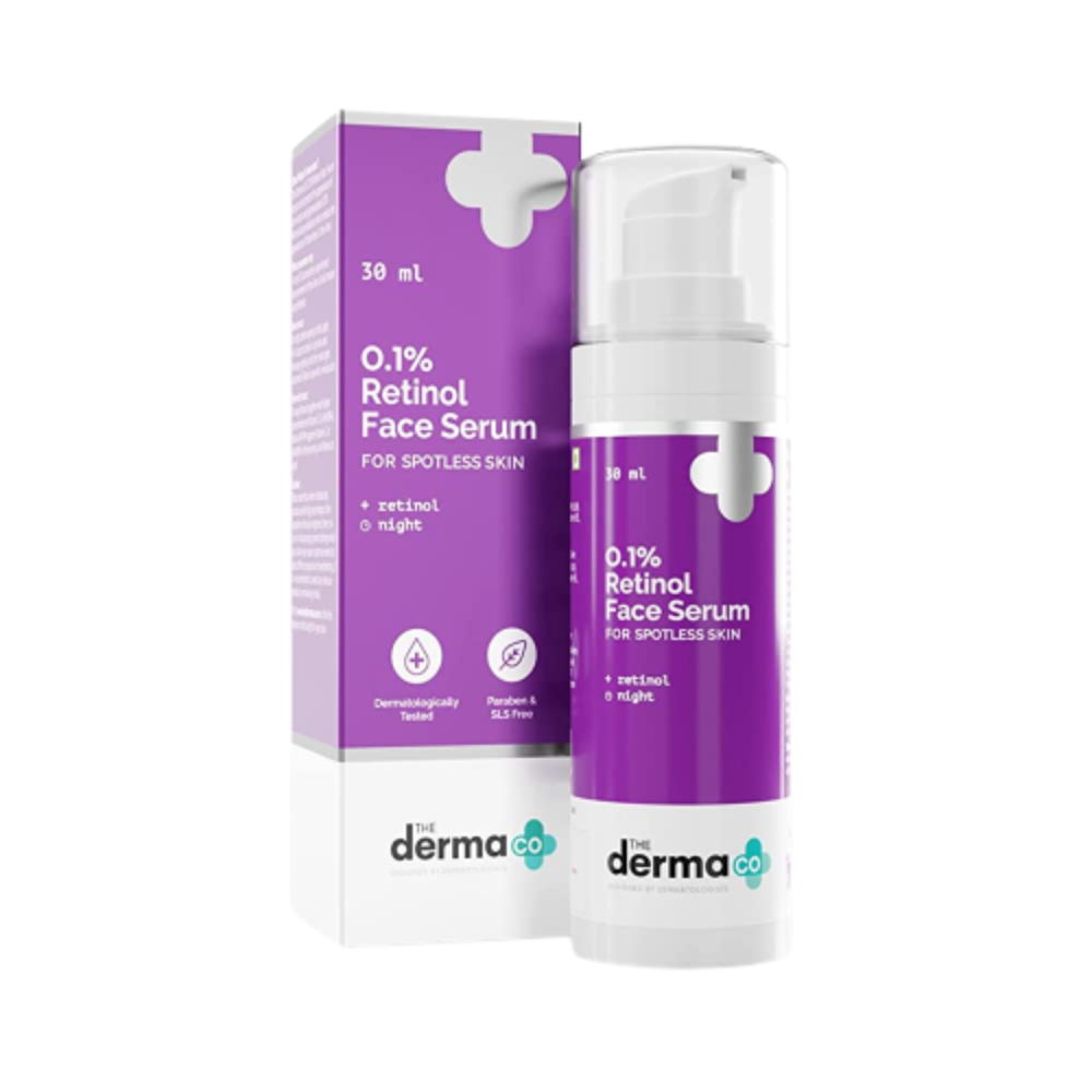 The Derma Co 0.1% Retinol Serum for Spotless Skin | Grocsy