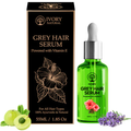 Ivory Natural Grey Hair Serum - Restore Natural Hair Color | Grocsy