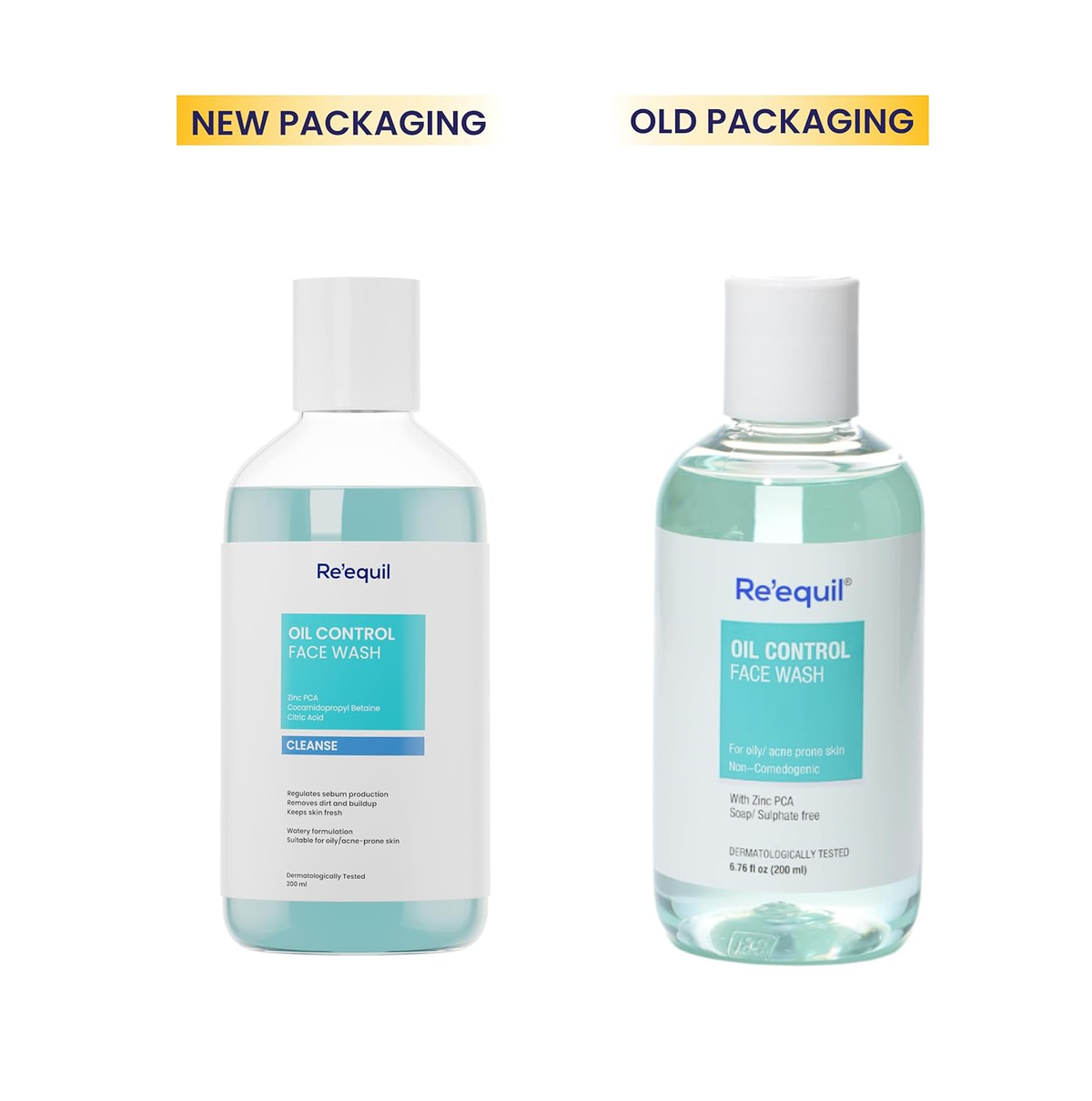Re'equil Oil Control & Anti Acne Face Wash | Grocsy