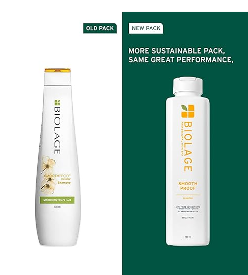 Matrix Biolage Smoothproof Anti-Frizz Shampoo And Conditioner Combo For Dry And Frizzy Hair | Grocsy
