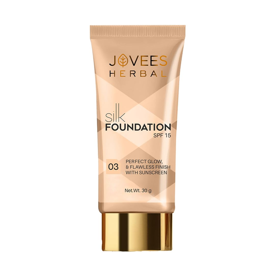 Jovees Silk Foundation SPF 15 - Shade 3 | Grocsy