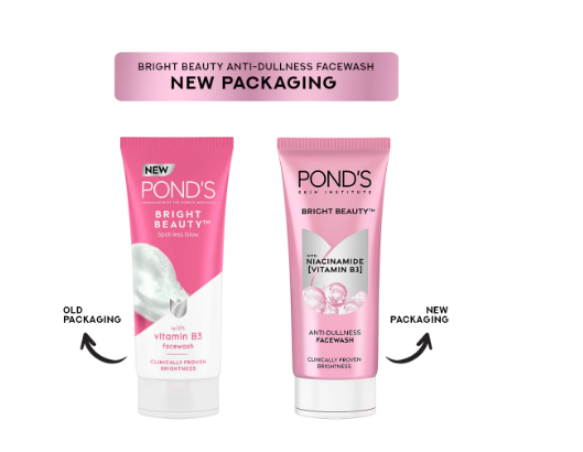 Ponds Bright Beauty Spot-less Glow Face Wash | Grocsy