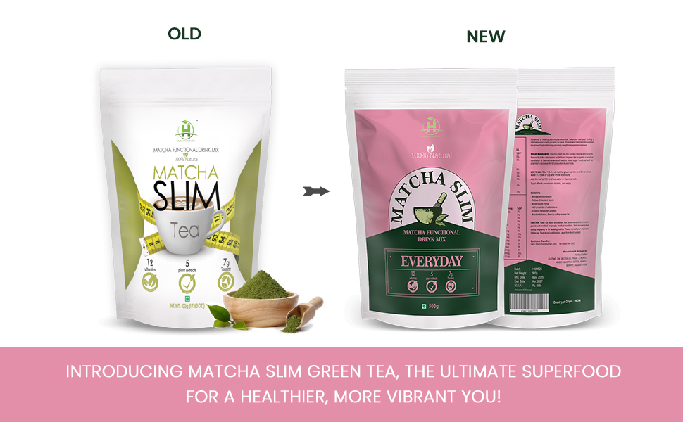 Healthy Nutrition Matcha Slim Green Tea | Grocsy