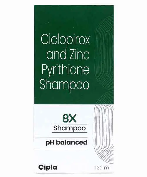 Cipla 8X Shampoo with pH Balanced | Grocsy