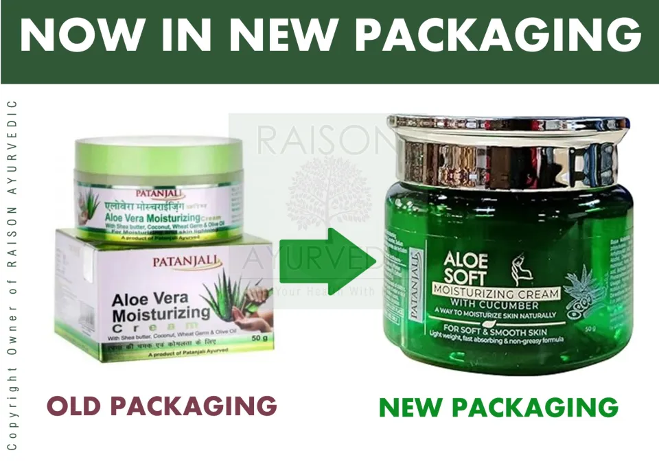 Patanjali Aloevera Moisturizing Cream | Grocsy