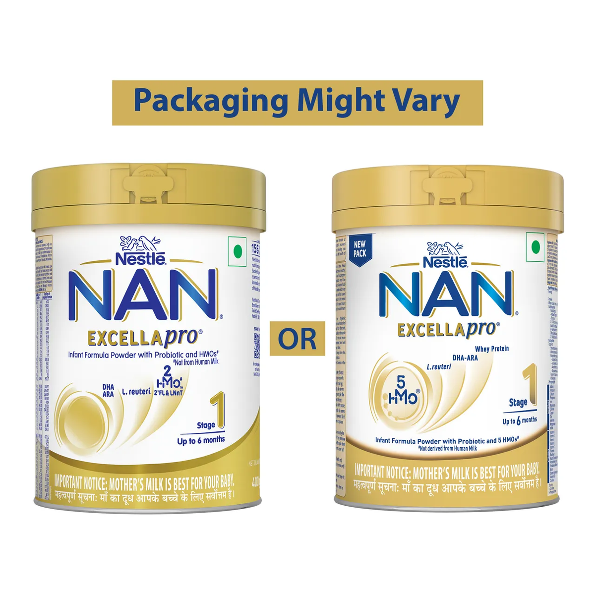 Nestle Nan Excellapro Infant Formula Up to 6 months Stage 1 | Grocsy