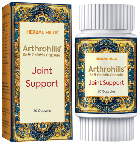 Herbal Hills Ayurveda Arthrohills Capsules | Grocsy