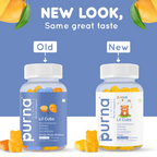 Purna Gummies Kids Multivitamin Gummies for Growth, Immunity and Health | Grocsy