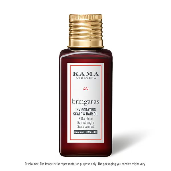 Kama Ayurveda Bringaras Invigorating Scalp & Hair Oil | Grocsy