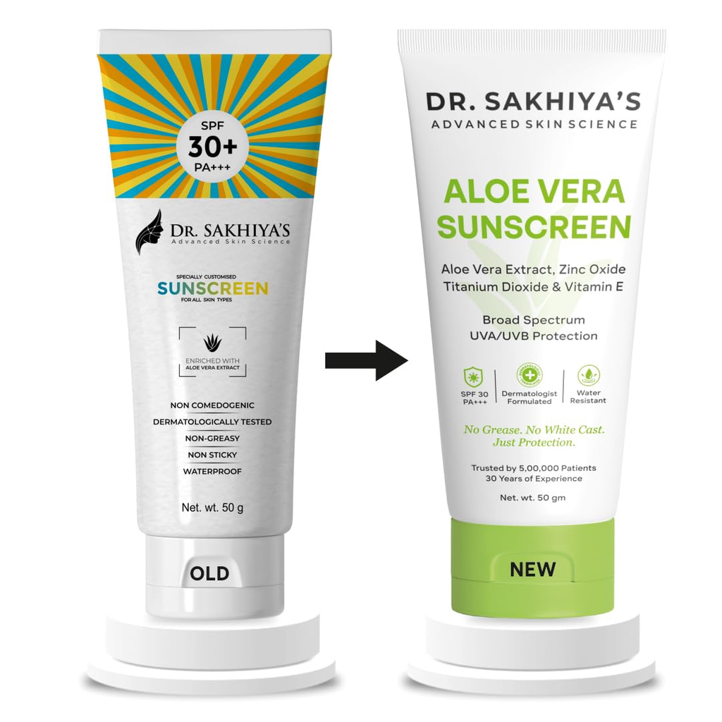 Dr.Sakhiya Specially Customised SPF 30+ PA+++ Sunscreen | Grocsy