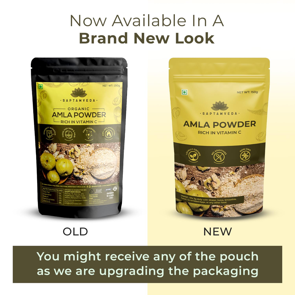 Saptamveda Organic Amla Powder | Grocsy