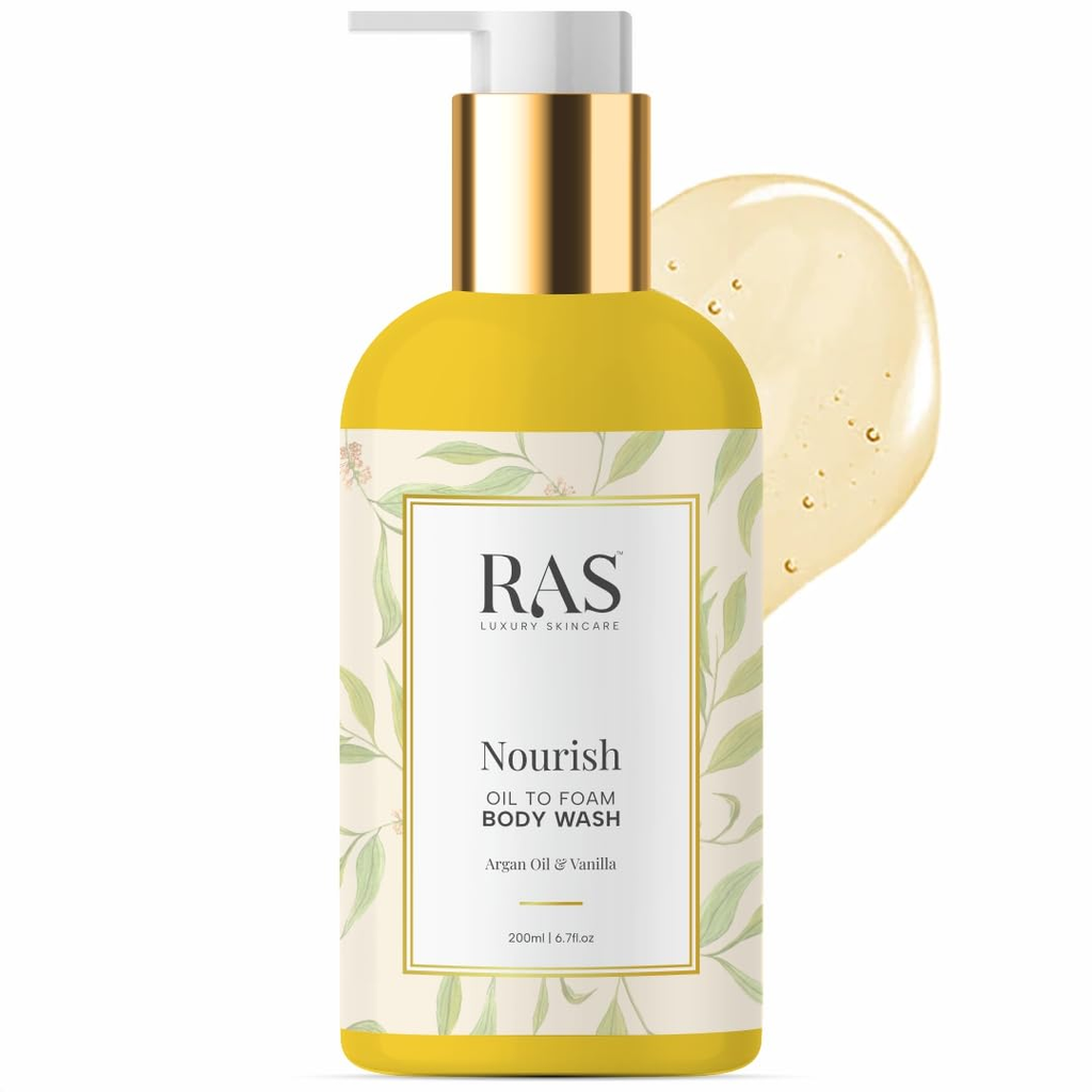 Ras Luxury Oils Nourish Hydrating & Purifying Body Wash | Grocsy