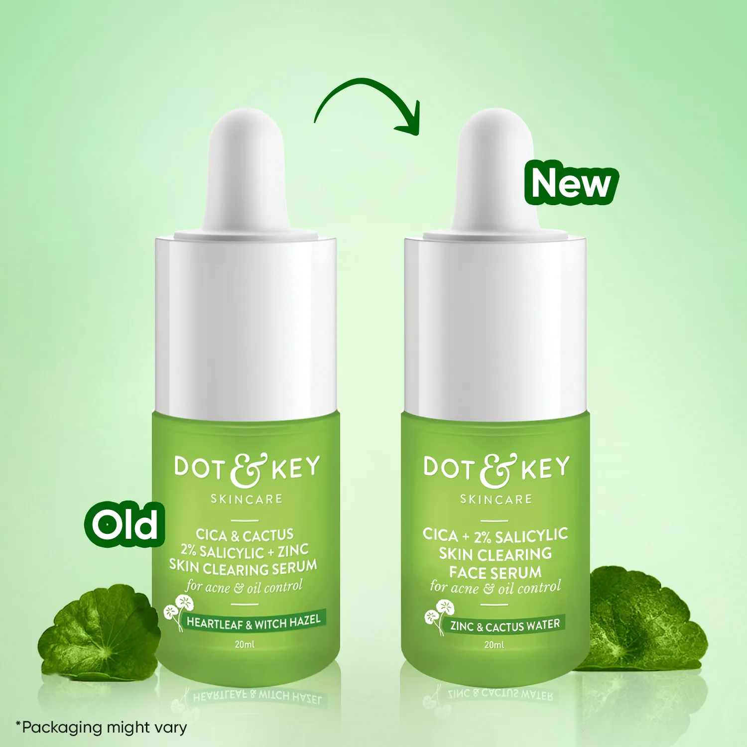 Dot & Key 2% Salicylic Cica Anti Acne Face Serum For Acne & Oil Control | Grocsy