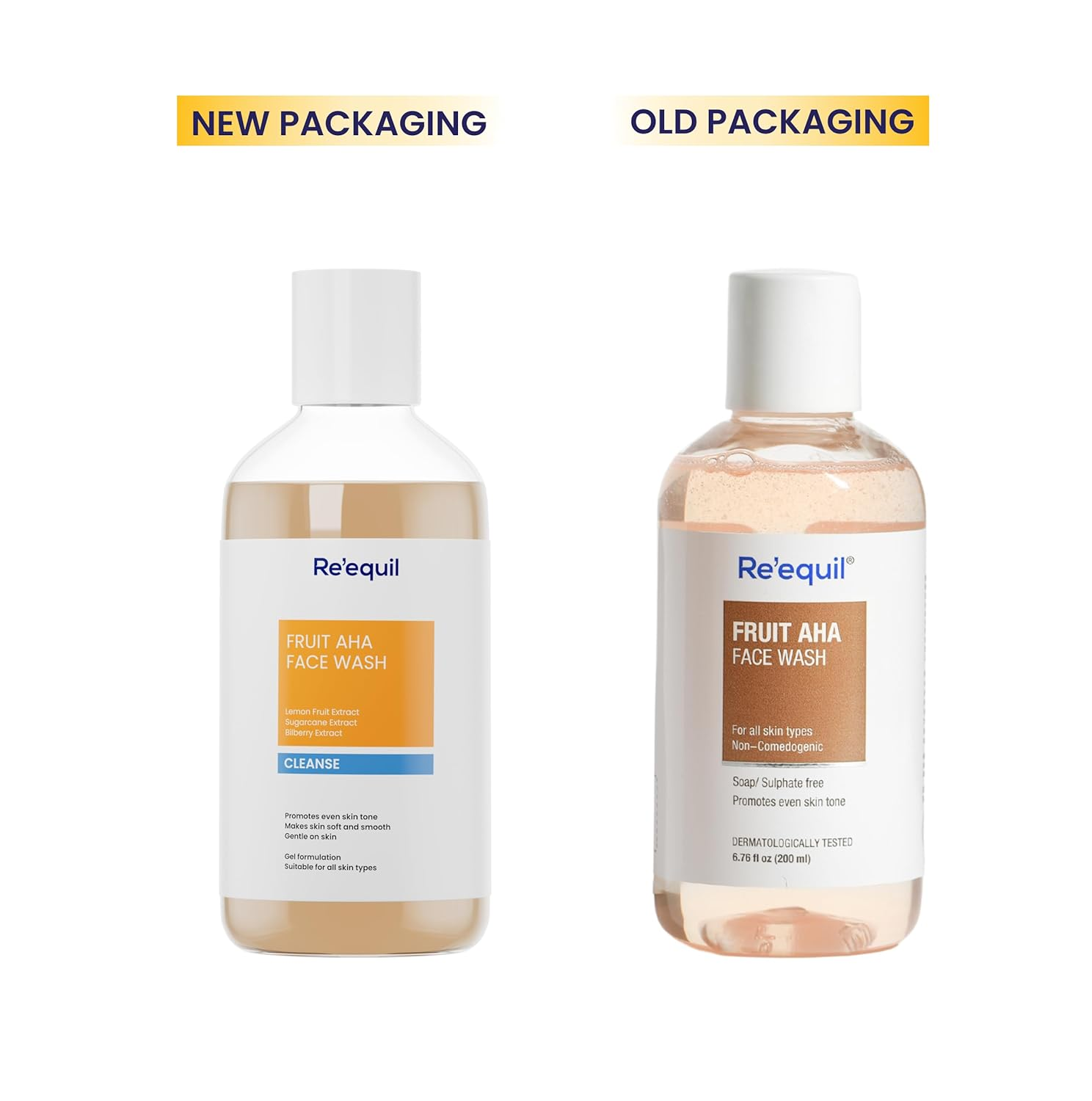 Re'equil Fruit AHA Face Wash | Grocsy