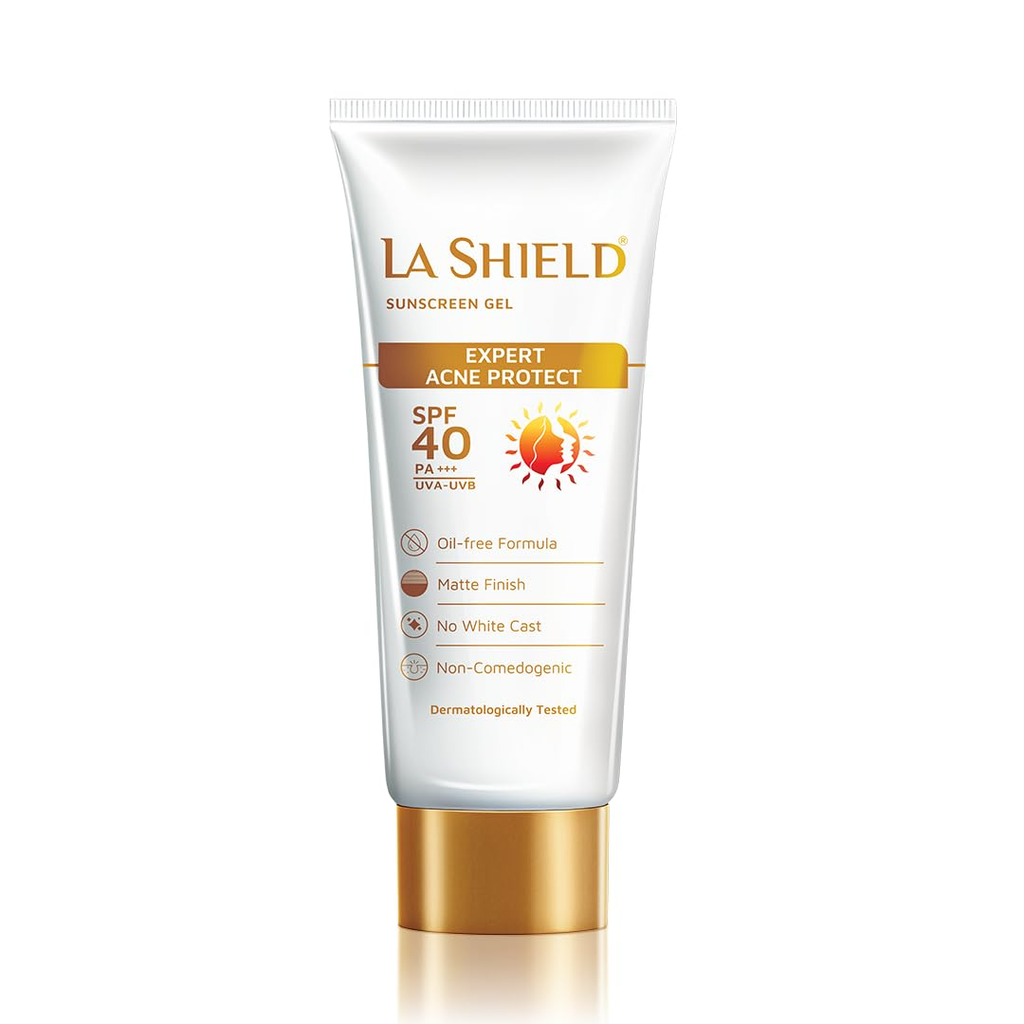 La Shield SPF 40+ and Pa+++ Sunscreen Gel | Grocsy