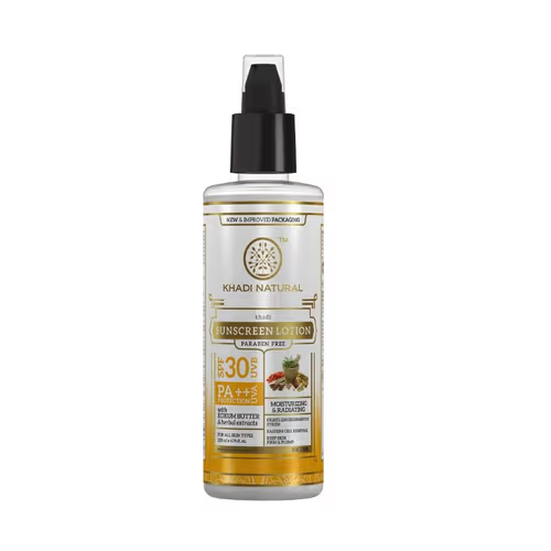 Khadi Natural Moisturising Sunscreen Lotion SPF 30 | Grocsy