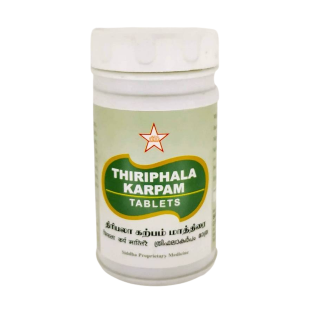 Skm Ayurveda Thiriphala Karpam Tablets | Grocsy