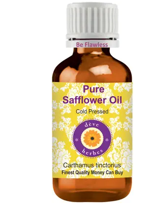 Deve Herbes Pure Safflower Oil for Healthy Skin | Grocsy