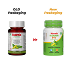 Patanjali Nutrela Vitamin B12 Bio-Fermented Capsules | Natural B12 for Vegetarians & Vegans - Swadesiicart