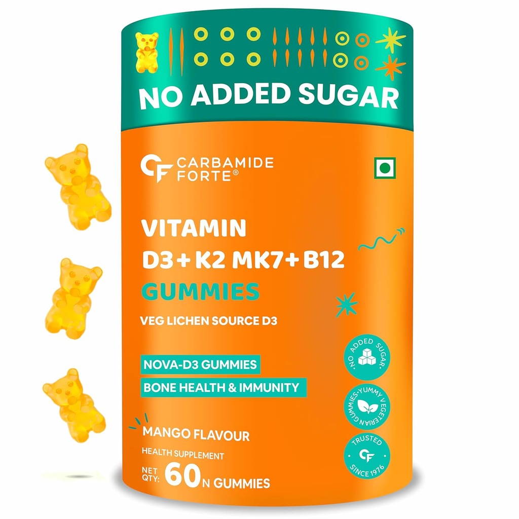 Carbamide Forte Vitamin D3 K2 B12 - Gummies | Grocsy