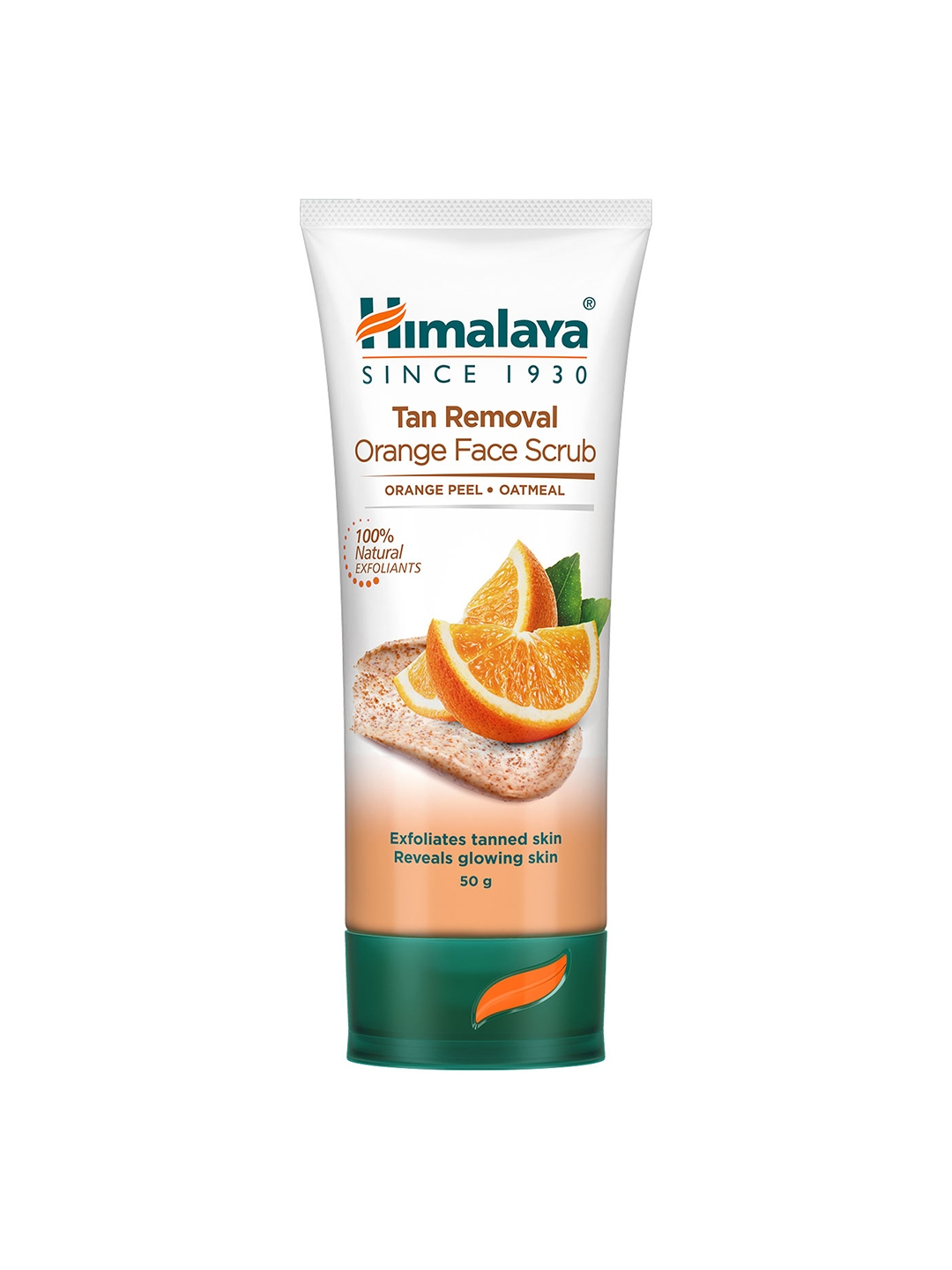 Himalaya Tan Removal Orange Face Scrub | Ayurvedic Brightening Scrub for Sun-Tanned Skin - Swadesiicart