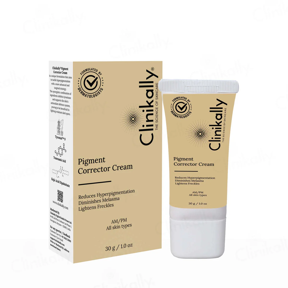 Clinikally Pigment Corrector Cream | Grocsy