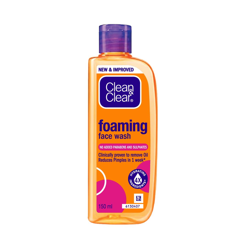 Clean & Clear Foaming Face Wash | Grocsy