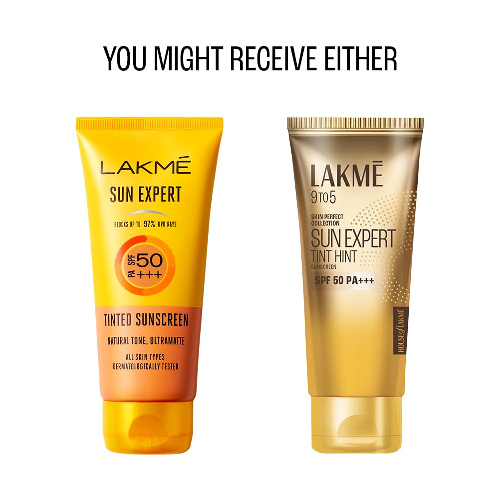 Lakme Sun Expert Tinted Sunscreen 50SPF | Grocsy