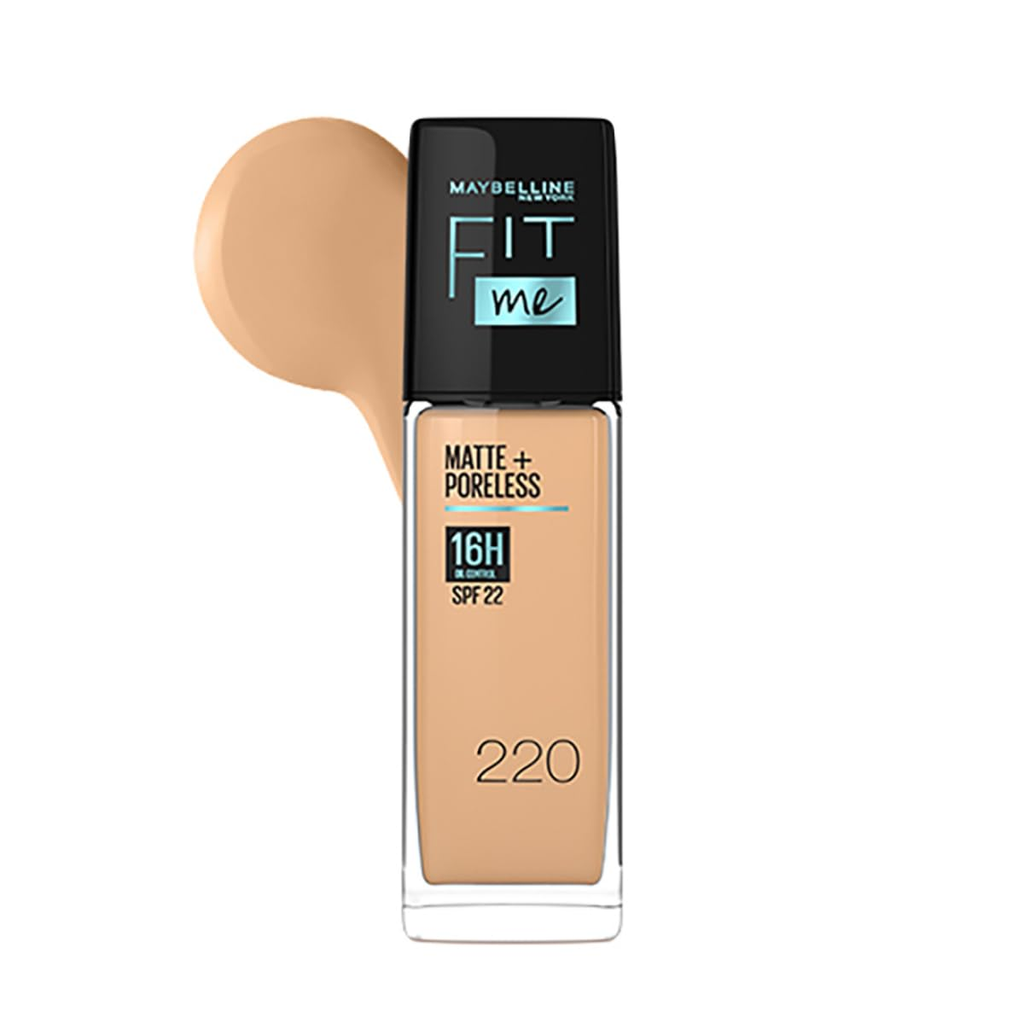 Maybelline New York Fit Me Matte+Poreless The Archies Collection Liquid Foundation - 220 | Grocsy