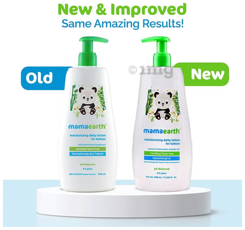 Mamaearth Moisturizing Daily Baby Lotion For Deeply Nourishes & Relieves Dryness | Grocsy