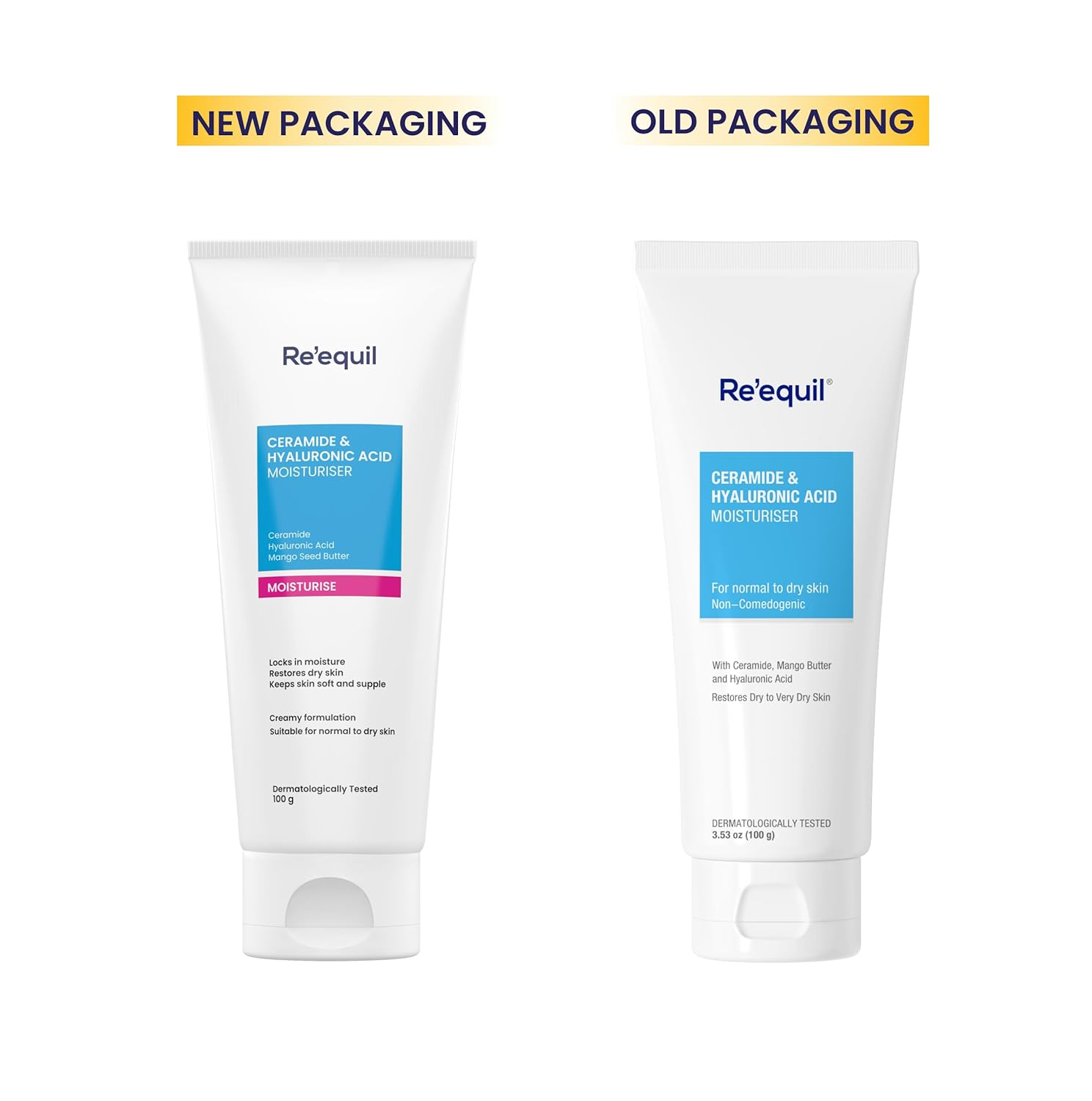Re'equil Ceramide & Hyaluronic Acid Moisturizer | Grocsy