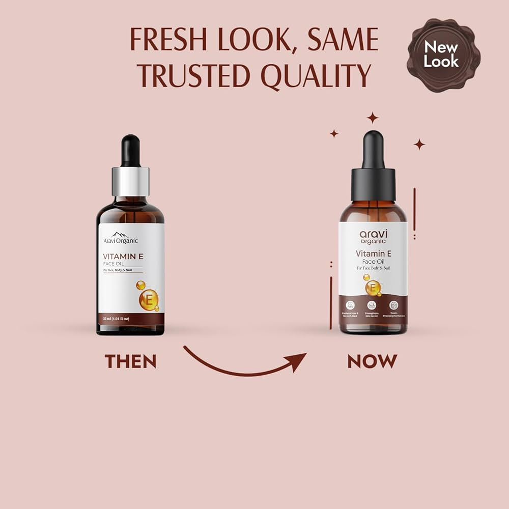 Aravi Organic Pure Vitamin E Oil | Grocsy