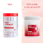 Wellbeing Nutrition Glow Korean Marine Collagen Peptides-Tropical Bliss Flavor | Grocsy