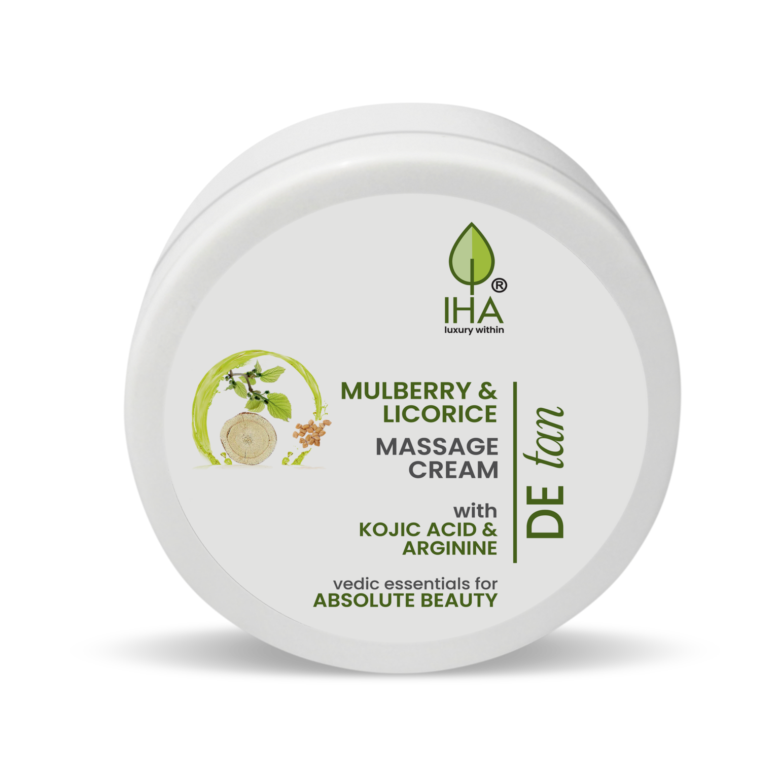 Iha Anti Tan Massage Cream with Mulberry & Licorice | Grocsy