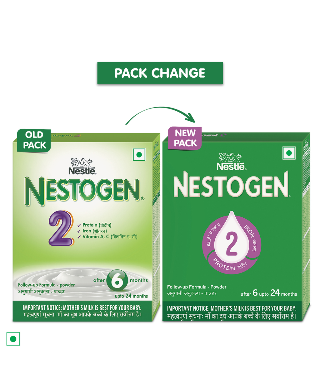 Nestle Nestogen Follow Up Formula Powder After 6 Months Stage 2 | Grocsy