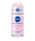 Nivea Pearl and Beauty Deo Roll On With Pearl Extracts & Avocado Oil 48 H Smooth & Beautiful Underarms 0% Alcohol | Grocsy