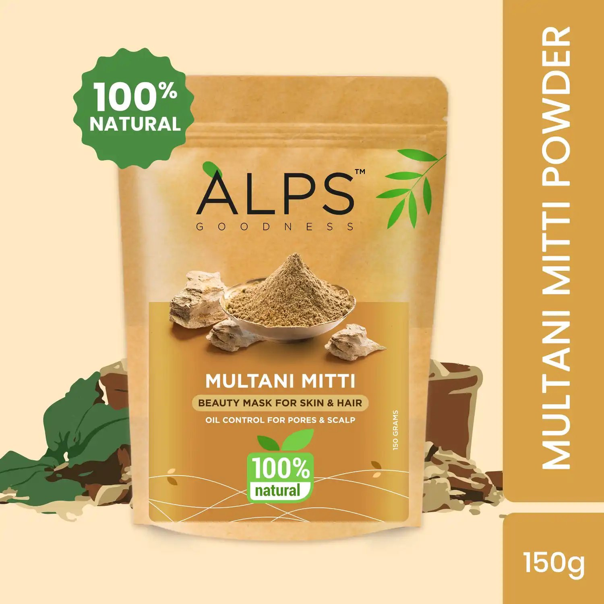 Alps Goodness Multani Mitti Powder | Grocsy