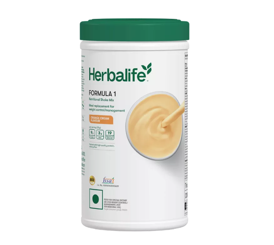 Herbalife Formula 1 - Nutritional Shake Mix - Orange Flavour Cream | Grocsy