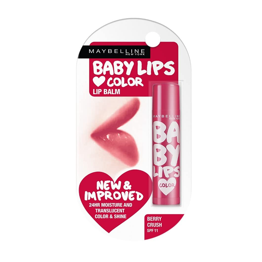 Maybelline New York Baby Lips Lip Balms Cherry Kiss And Berry Crush | Grocsy