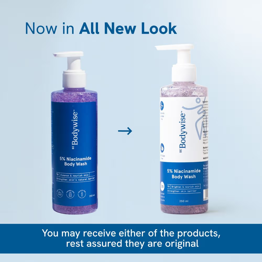 BeBodywise 5% Niacinamide Body Wash | Grocsy