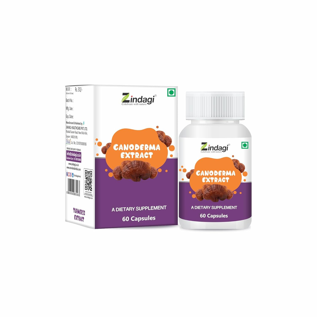 Zindagi Ganoderma Capsules | Grocsy