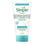 Simple Daily Skin Detox Clear Pore Facial Scrub | Grocsy