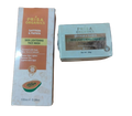 Prisa Organics Saffron &amp; Papaya Lightening Face Wash and Saffron &amp; Papaya Skin Lightening Face Cream Combo | Grocsy