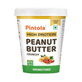 Pintola High Protein Natural Crunchy Peanut Butter | Grocsy